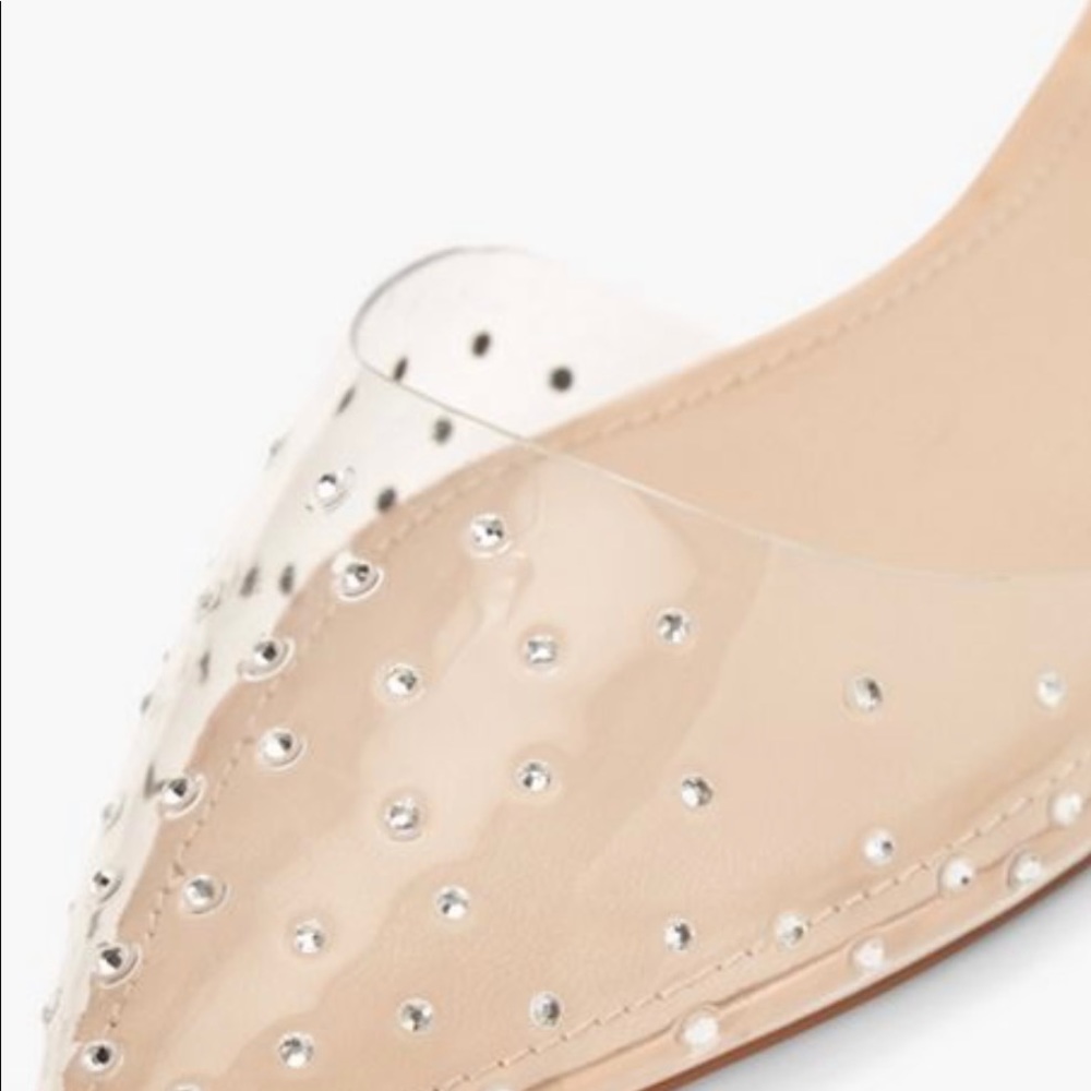 Clear flats with crystals